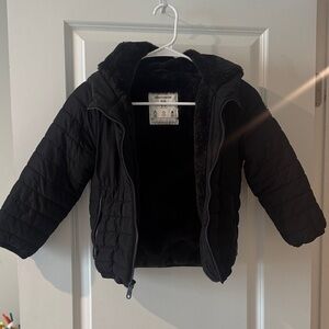 Abercrombie and Fitch kids Black Kids Puffer Jacket